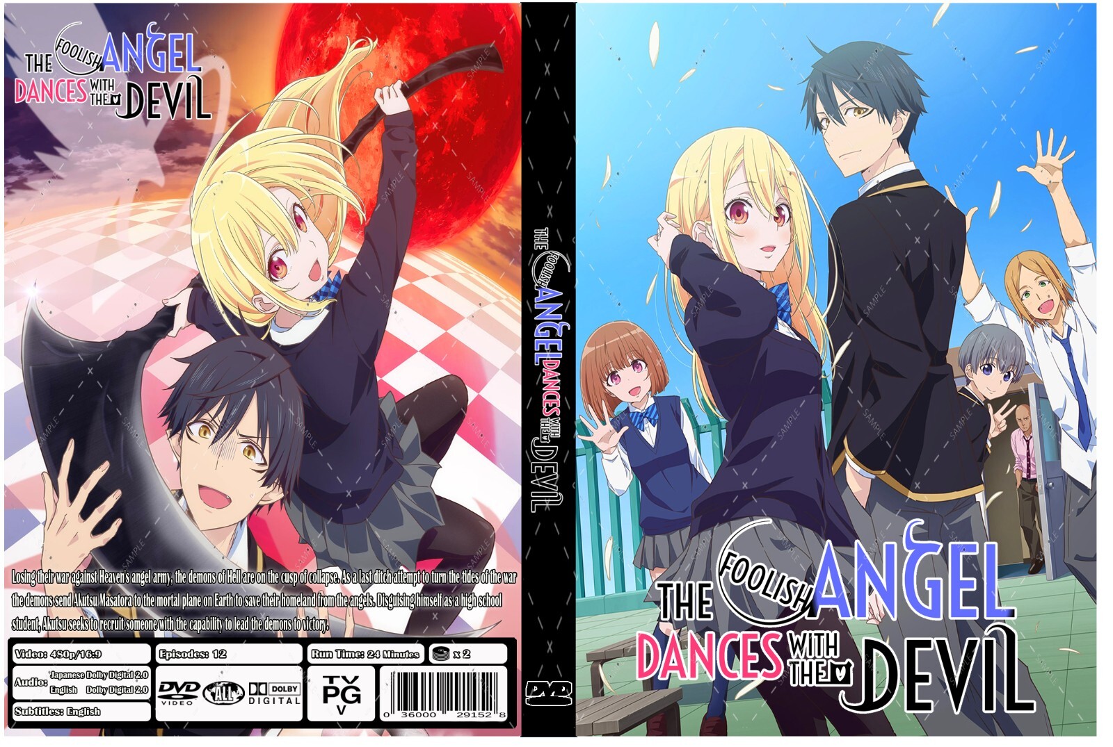 The Foolish Angel Dances with the Devil Anime Series Dual Audio English/Japanese