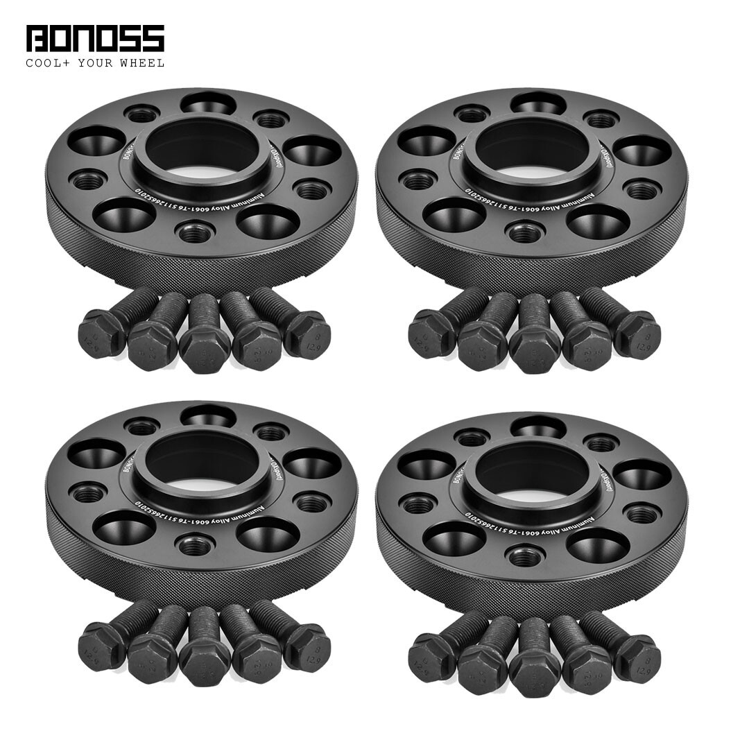 BONOSS 4X 25mm Forged Wheel Spacers 5x112 for Audi SQ8 Q8 RSQ8  SQ5 Q5 SQ7 Q7 S5
