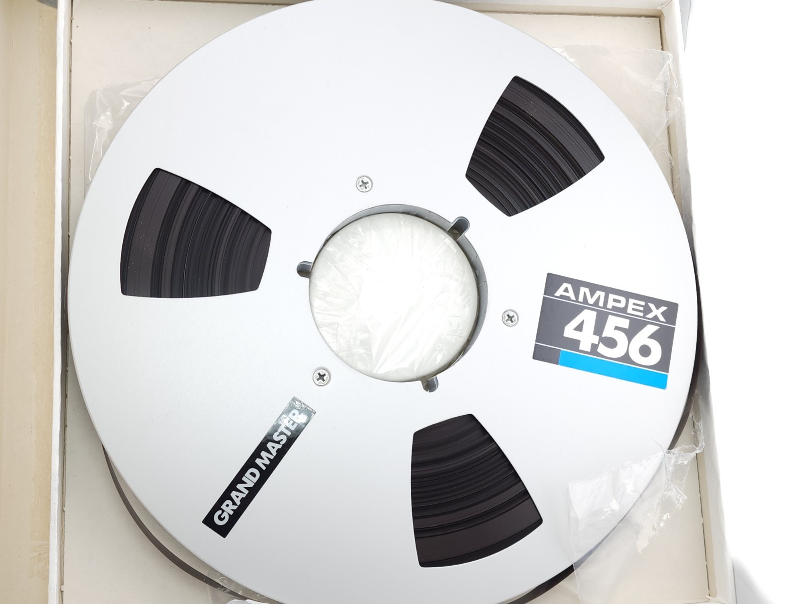 Ampex Grand Master 456 Studio Mastering Audio Tape 10.5” x 1/2\