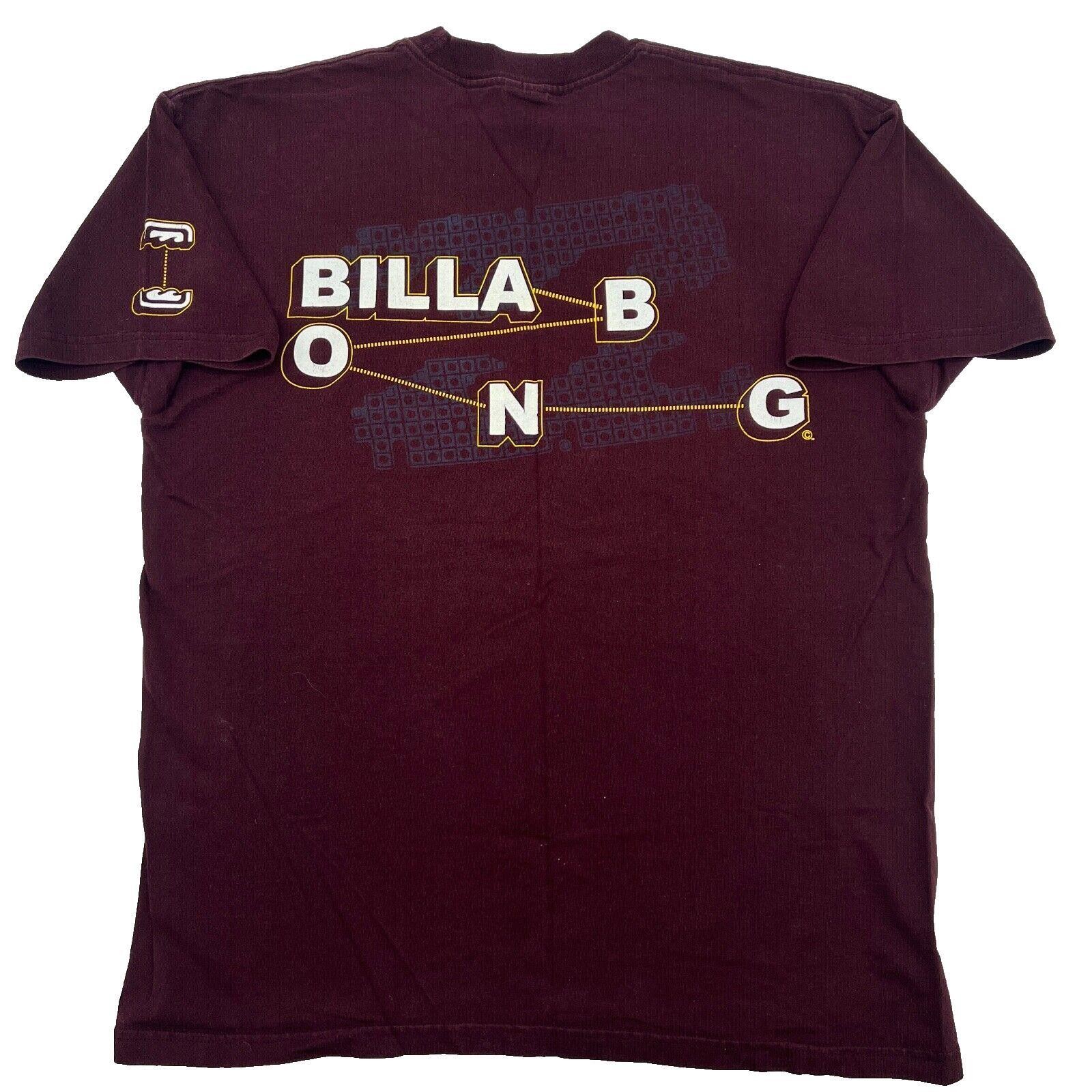 VTG 90s Billabong T Shirt Maroon Purple Sellout Short Sleeve Skate Surf Bros L VTG 90s Billabong T Shirt Maroon Purple Sellout Short Sleeve Skate Surf Bros L