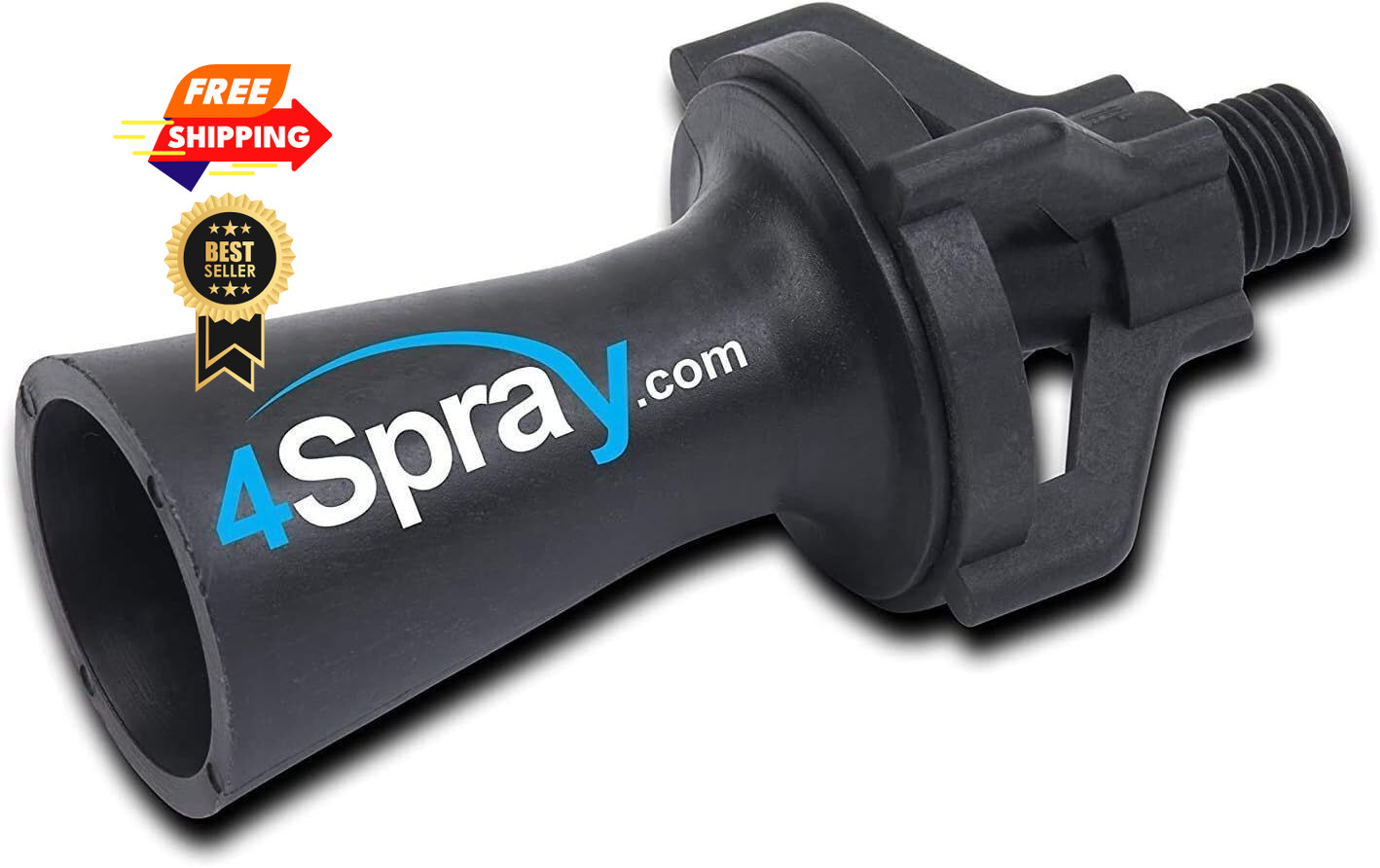 4Spray Eductor Nozzle - NPT Fluid Mixing Eductors - Glass Reinforced 1/4\ 4Spray Eductor Nozzle - NPT Fluid Mixing Eductors - Glass Reinforced 1/4\
