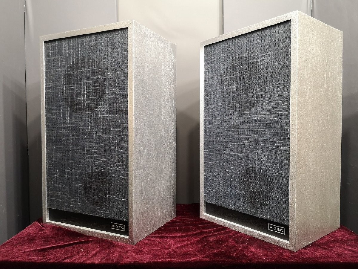 ALTEC DIG Early Type 20cm Coaxial 2Way Altec Silver Pair Restored 6mo Warranty