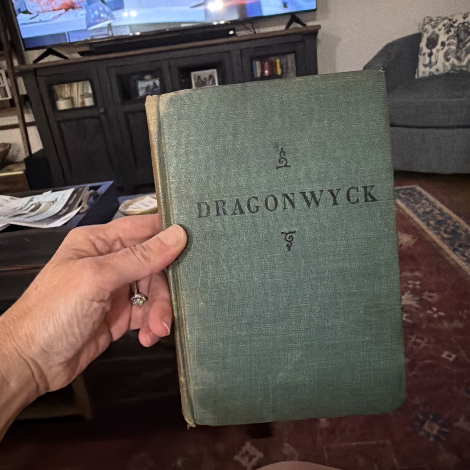 Dragonwyck by Anya Seton 1944 Vintage Hardcover, Mifflin Company