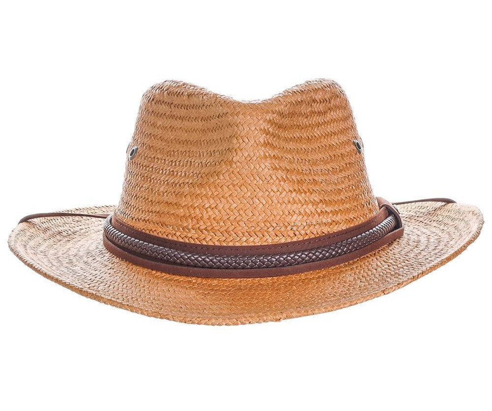 SCALA * MEN OUTBACK HAT * S/M * NEW BURI STRAW PANAMA STYLE SUN SHADY SHAPEABLE SCALA * MEN OUTBACK HAT * S/M * NEW BURI STRAW PANAMA STYLE SUN SHADY SHAPEABLE