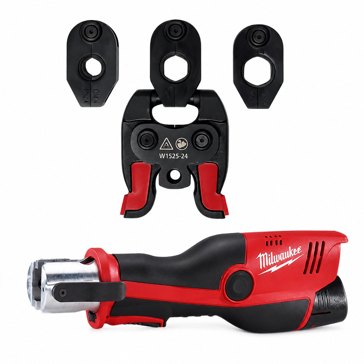 For MILWAUKEE 2473 M12 Swivel Jaw Kit for Tight Spaces 1/2 3/4 1 inch For MILWAUKEE 2473 M12 Swivel Jaw Kit for Tight Spaces 1/2 3/4 1 inch