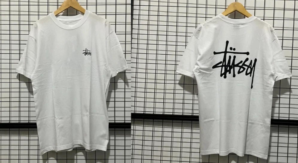 Stussy Basic Logo White T-Shirt