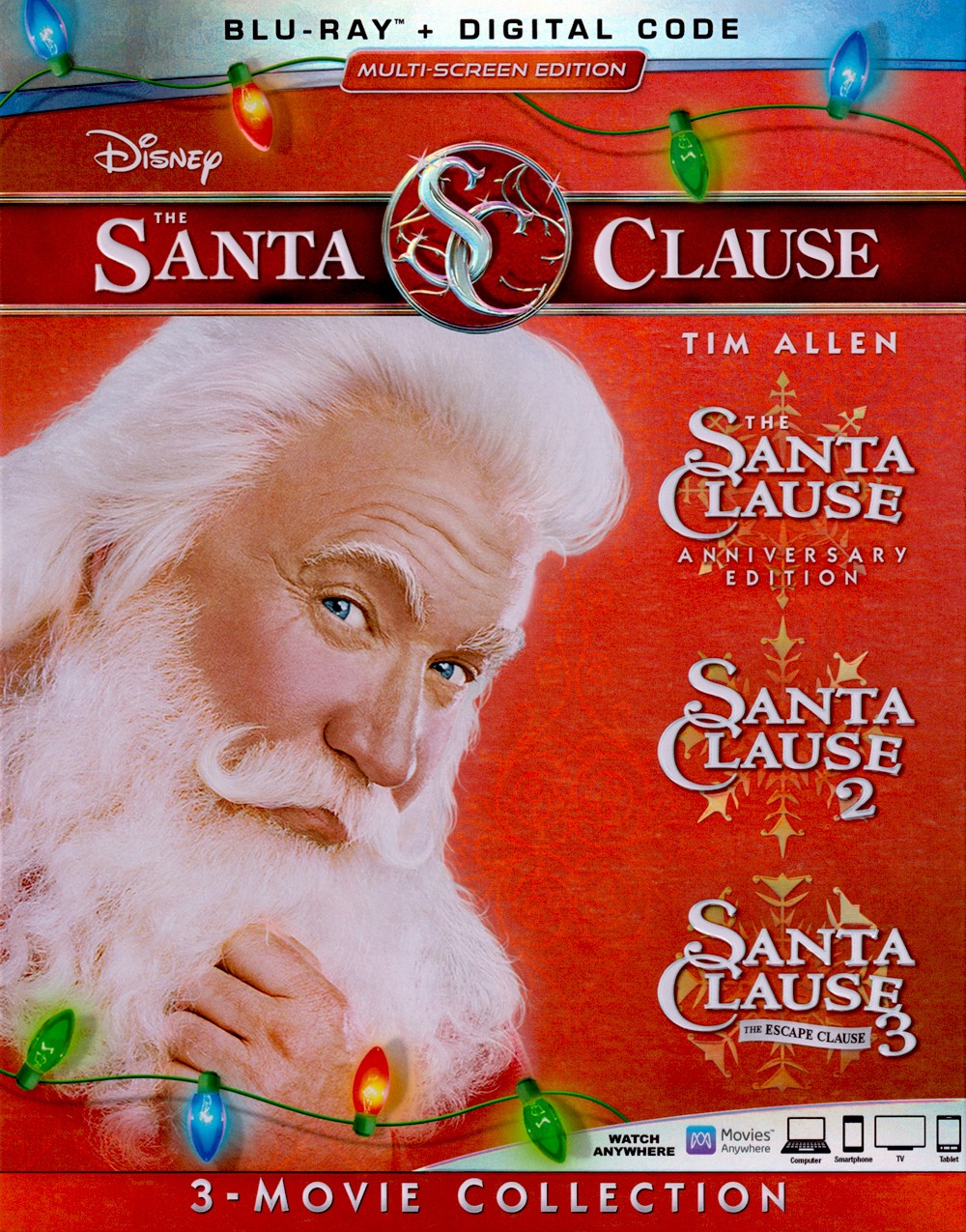 The Santa Clause (1994) / The Santa Clause 2 / The Santa Clause 3 (Blu-ray) NEW