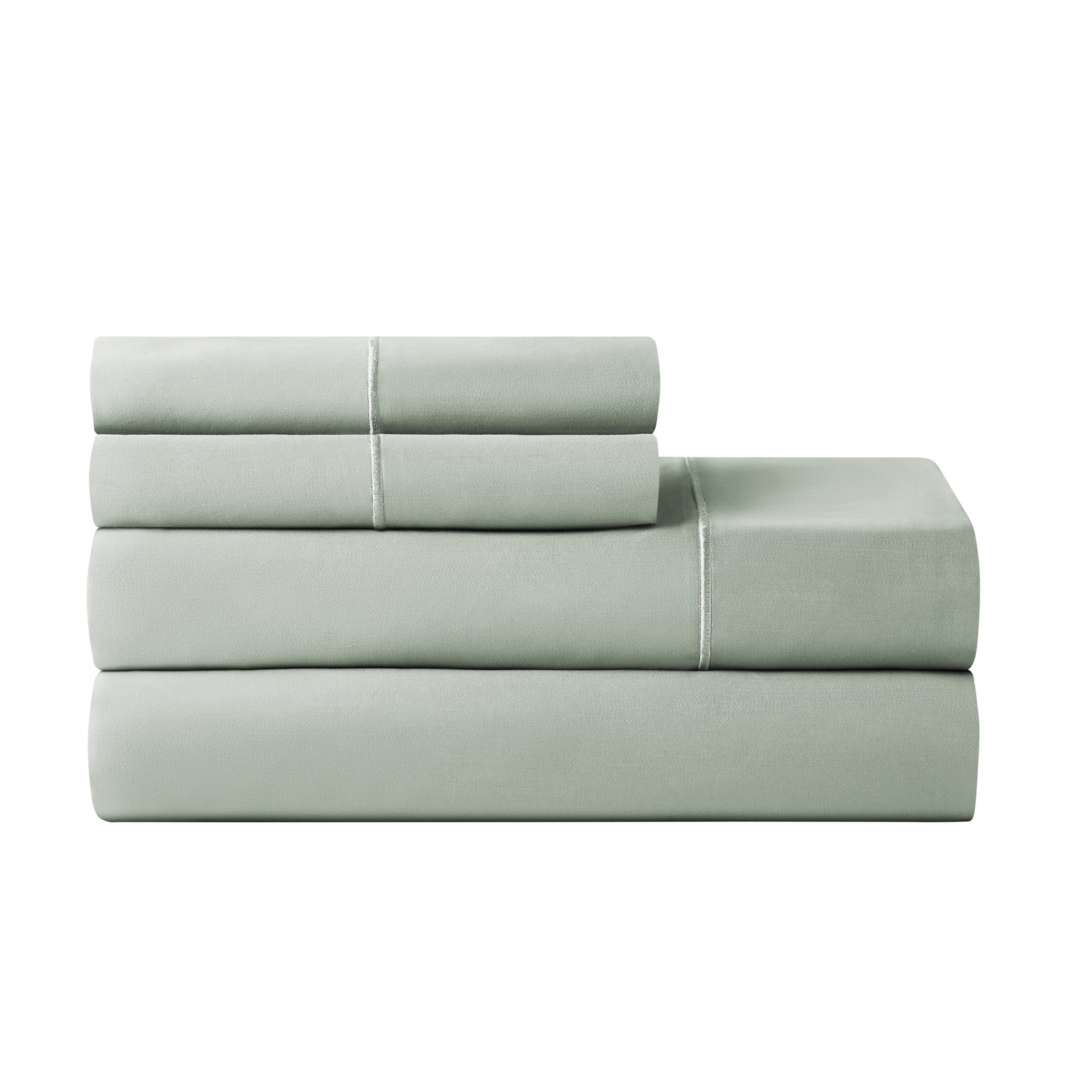Hotel Style 4-Piece Bed Sheet Set, 600 Thread Count Egyptian Cotton Sateen,