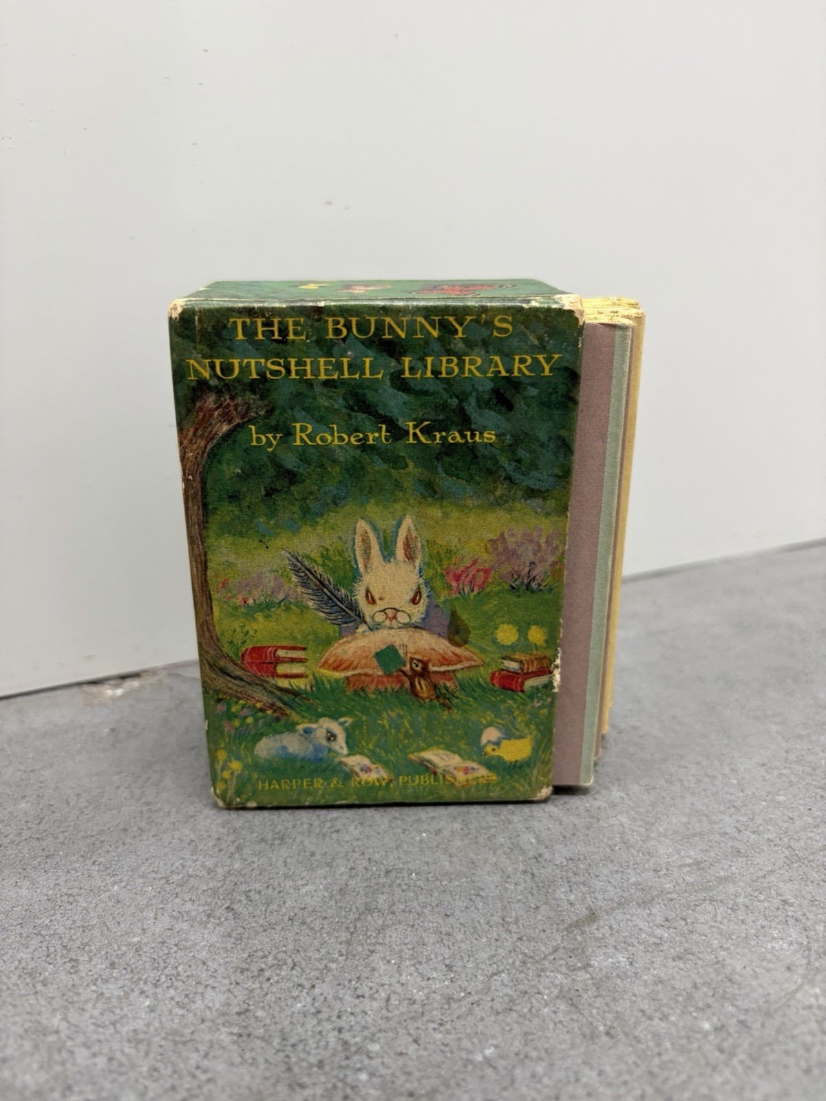 Vintage The Bunny’s Nutshell Library Robert Kraus Mini Set 1995 collectiblebook