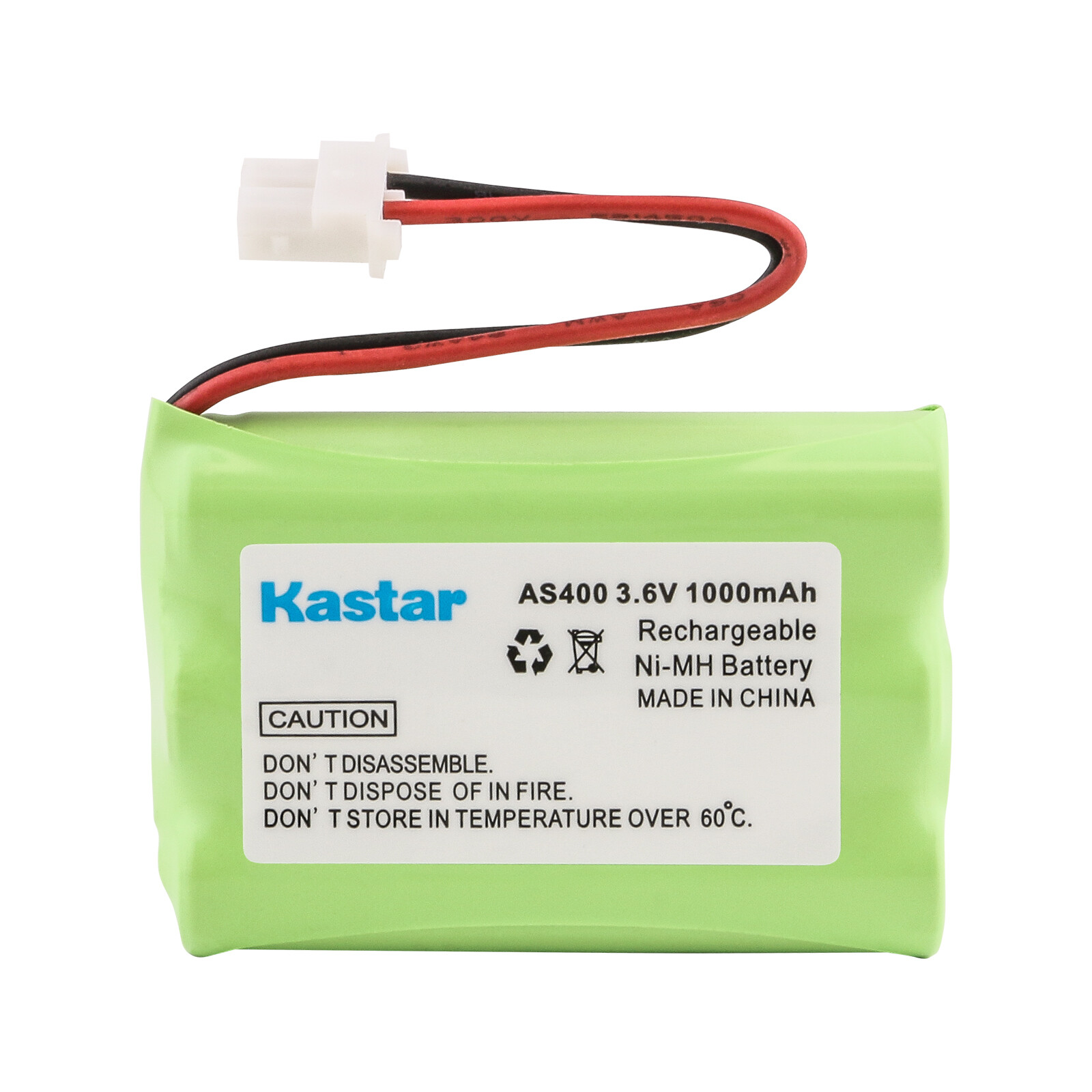 Kastar 3.6V 1000mAh Ni-MH Battery Replacement for 3SN-AAA60H-S-X1 3SNAAA60HSX1