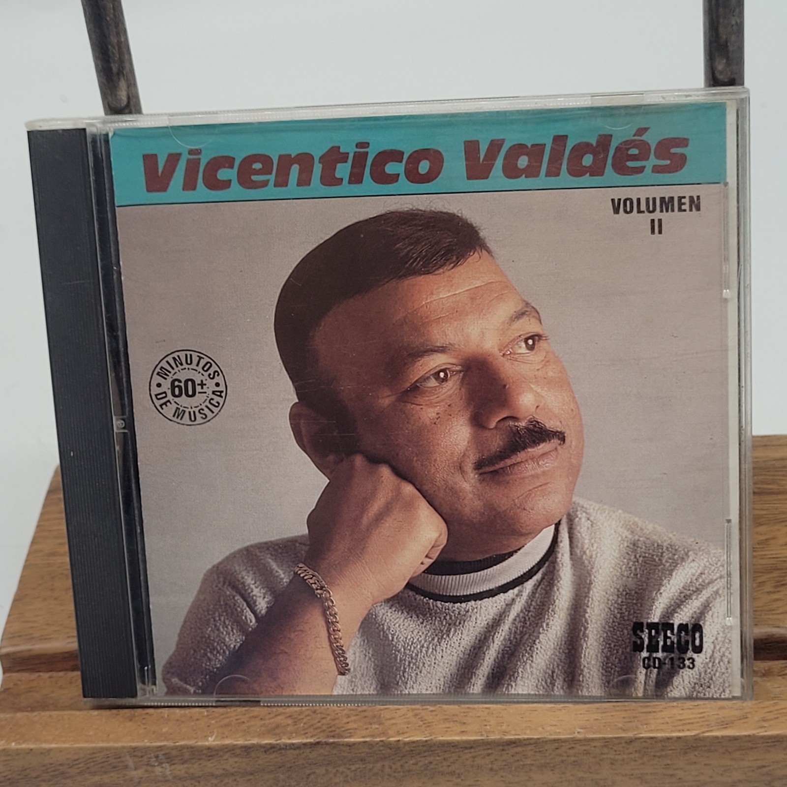 Vicentico Valdes Volumen 2 60 Minutos Musica Seeco CD-133 1987 Rare OOP CD Vicentico Valdes Volumen 2 60 Minutos Musica Seeco CD-133 1987 Rare OOP CD