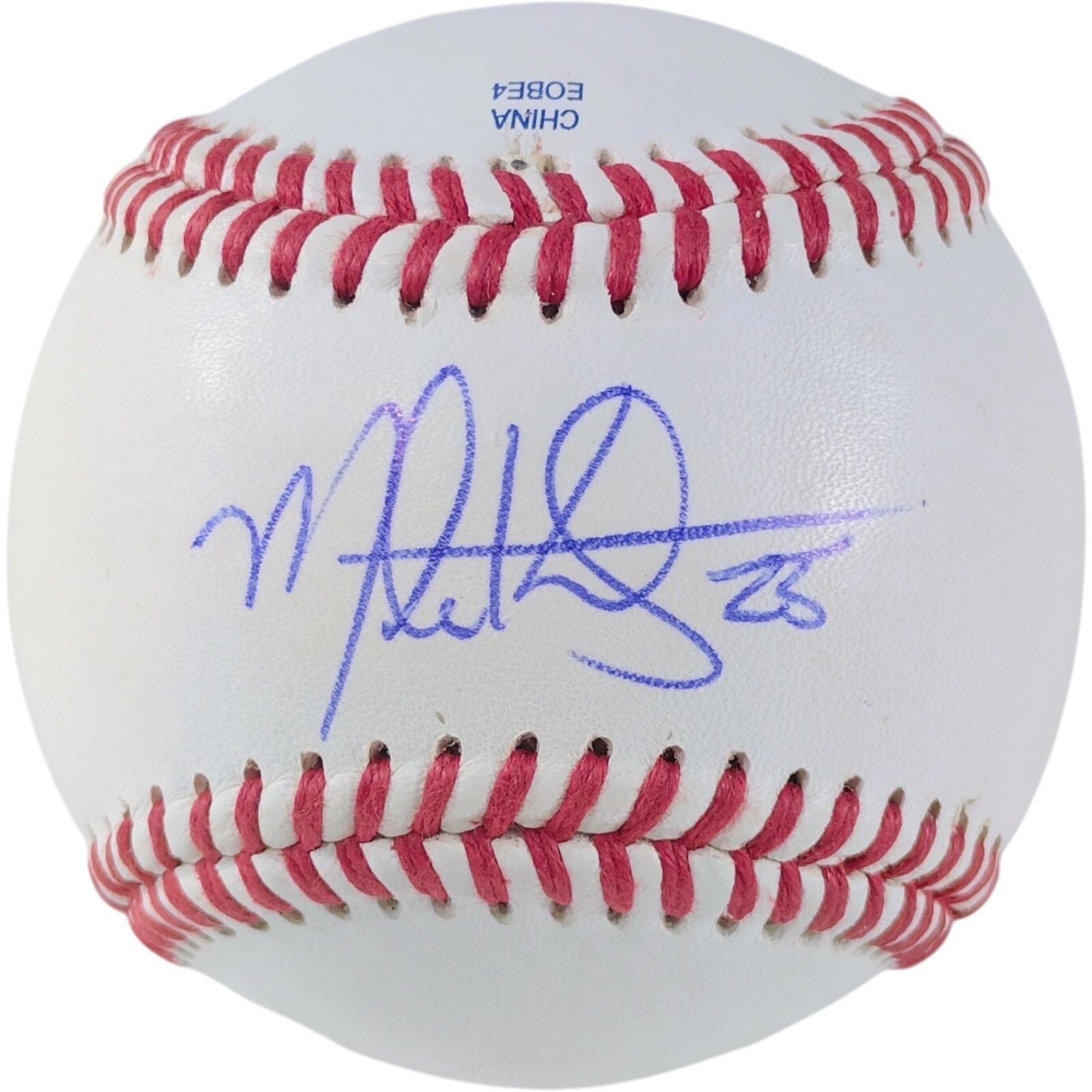 Mark Kotsay Signed Rawlings Baseball Oakland Athletics Exact Proof COA Autograph