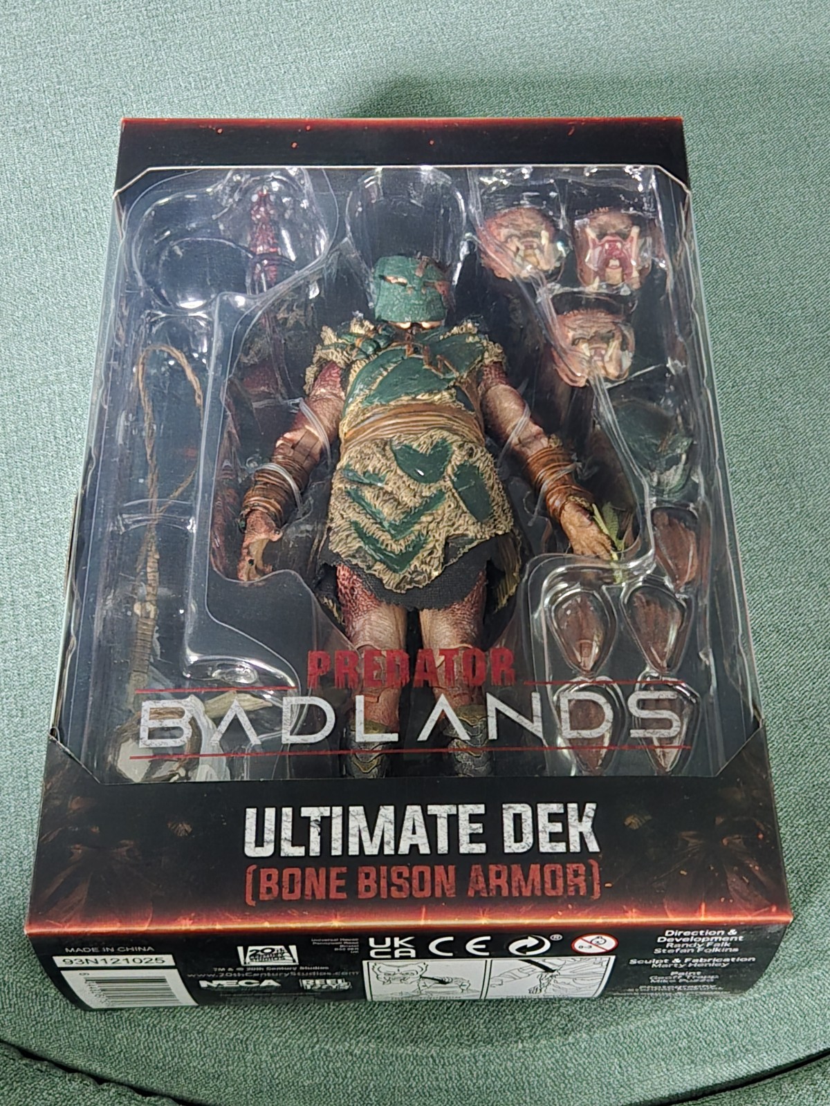 NEW 2026 NECA Predator Badlands ULTIMATE DEK Bone Bison Armor 7\ NEW 2026 NECA Predator Badlands ULTIMATE DEK Bone Bison Armor 7\