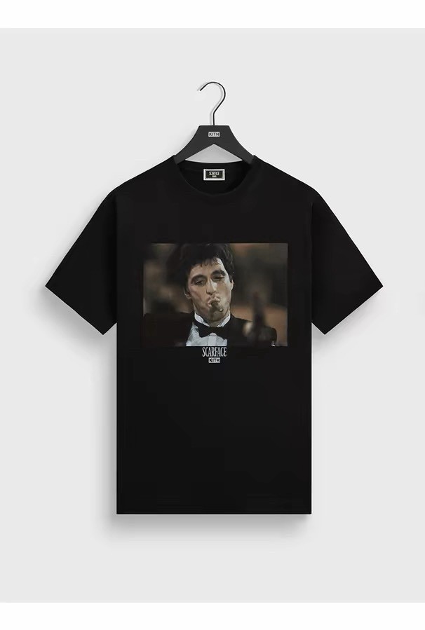 Kith x Scarface Tony Montana Graphic Tee Vintage Wash Cotton T-Shirt Men Size M Kith x Scarface Tony Montana Graphic Tee Vintage Wash Cotton T-Shirt Men Size M