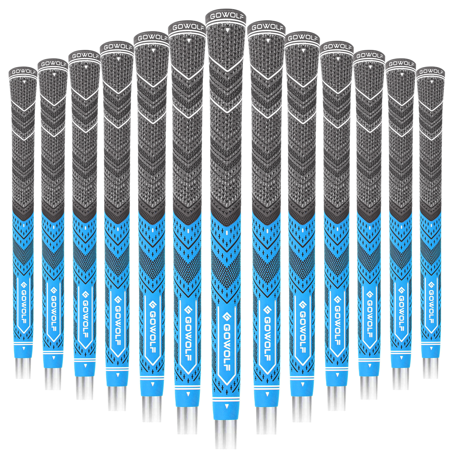 Golf Grip 13 Pack Cord Rubber Multi-Compound Driver Irons Club 