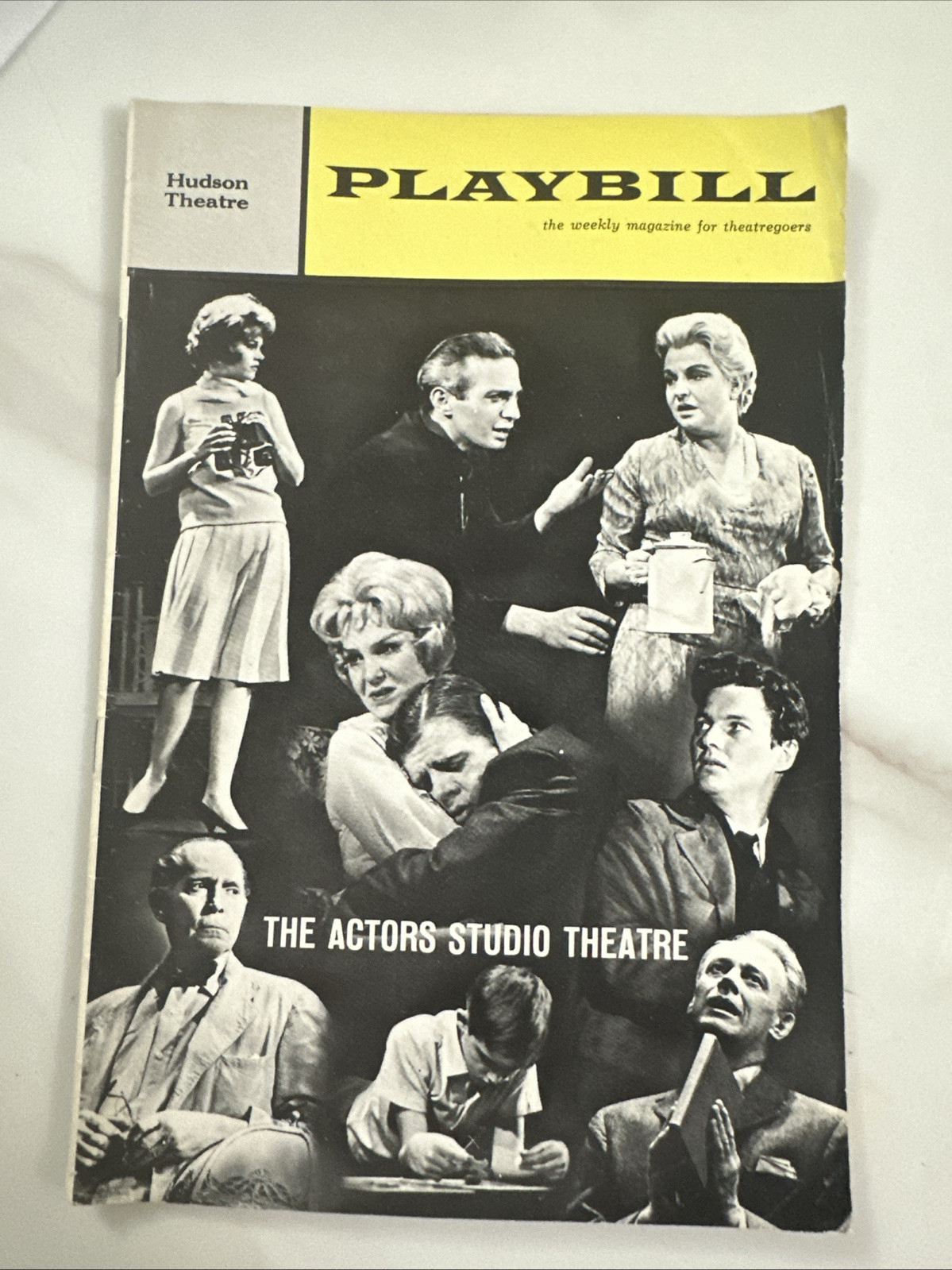 The Actors Studio Theatre Playbill - Hudson Theatre April 1, 1963 Jane Fonda