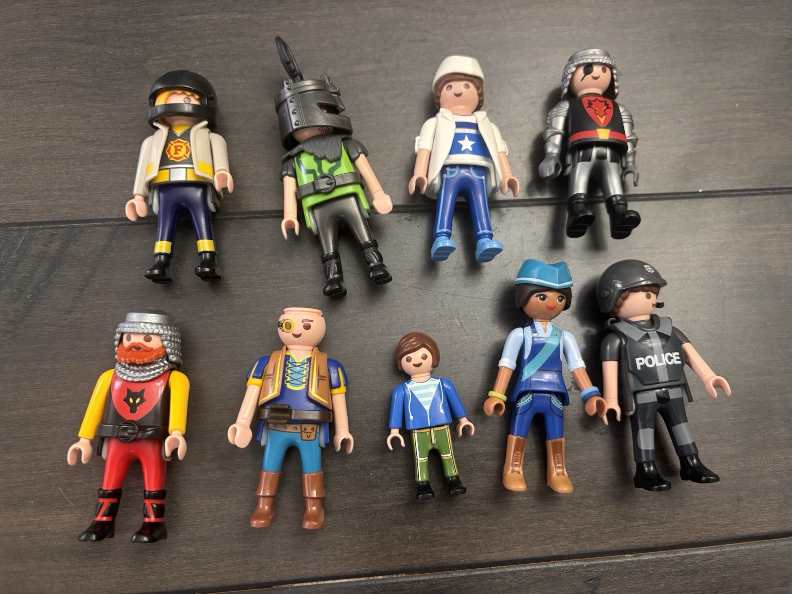 Playmobil Lot of 9 Various Figures