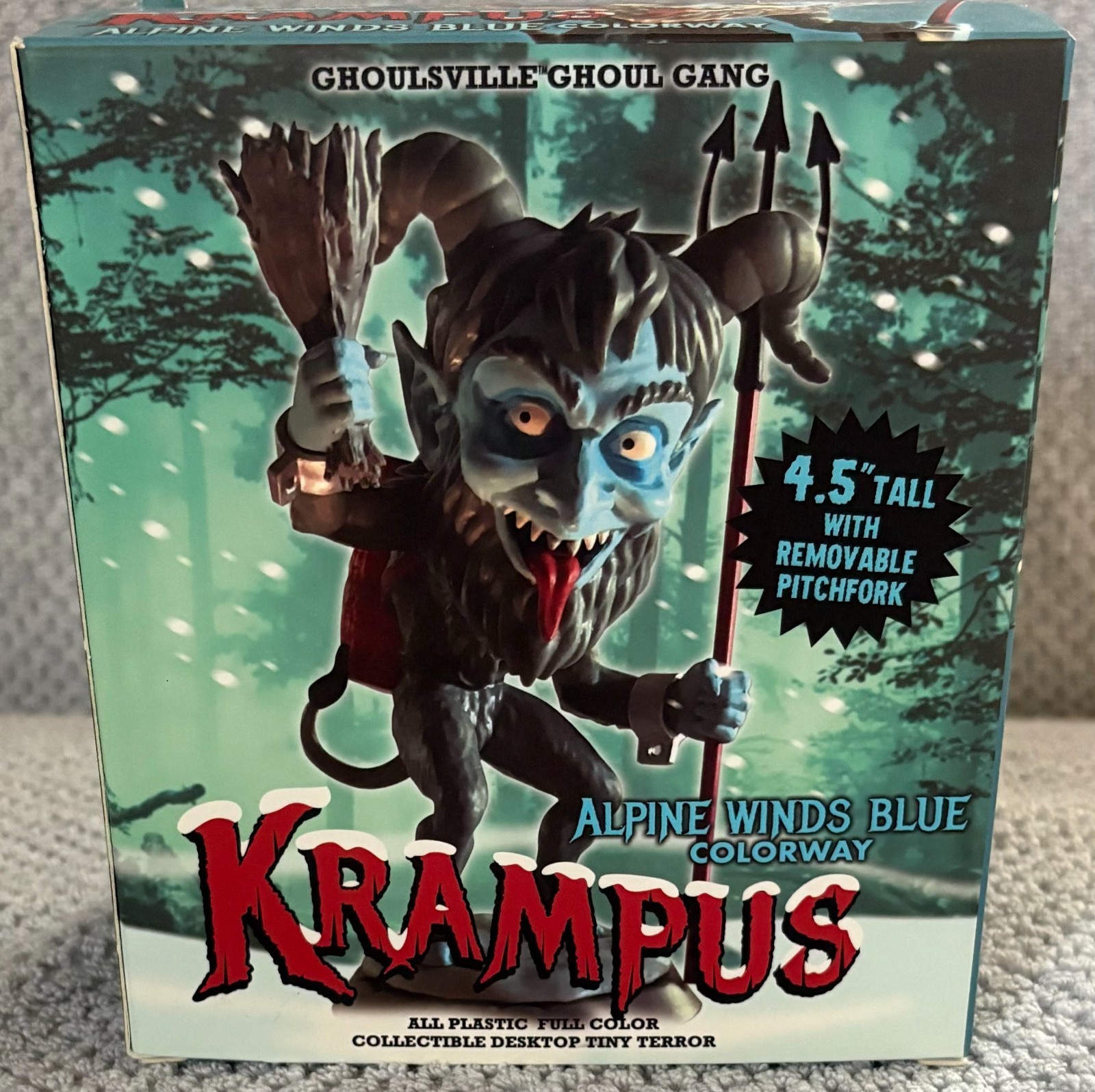 Ghoulsville Ghoul Gang - KRAMPUS - Alpine Winds Blue - NIB Ghoulsville Ghoul Gang - KRAMPUS - Alpine Winds Blue - NIB