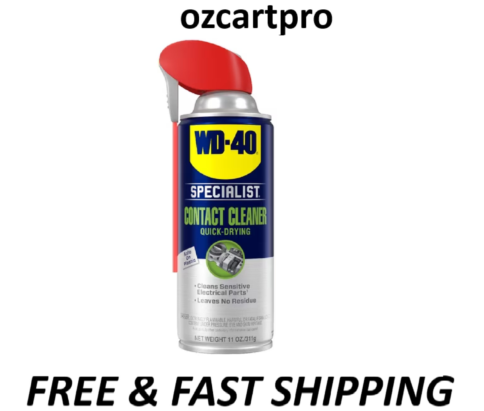 WD-40 Specialist Electrical Contact Cleaner, 11 oz