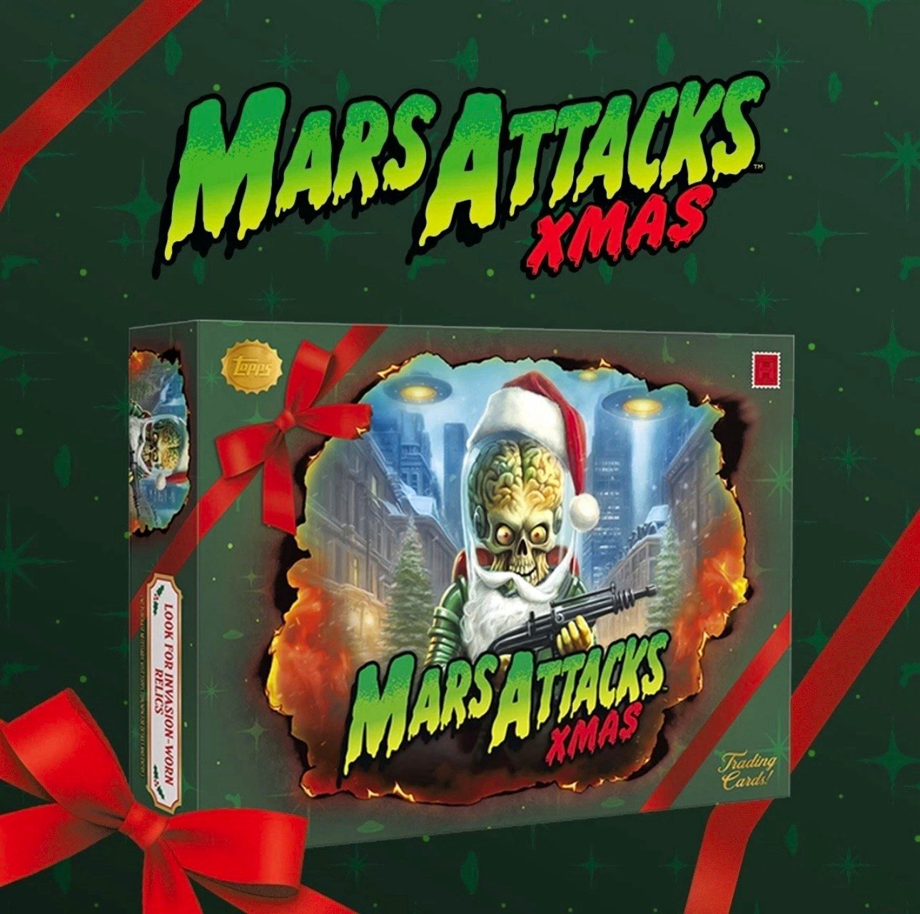 2026 TOPPS MARS ATTACKS CHRISTMAS HOBBY BOX (50 Cards) Brand New Presale QTY 2026 TOPPS MARS ATTACKS CHRISTMAS HOBBY BOX (50 Cards) Brand New Presale QTY