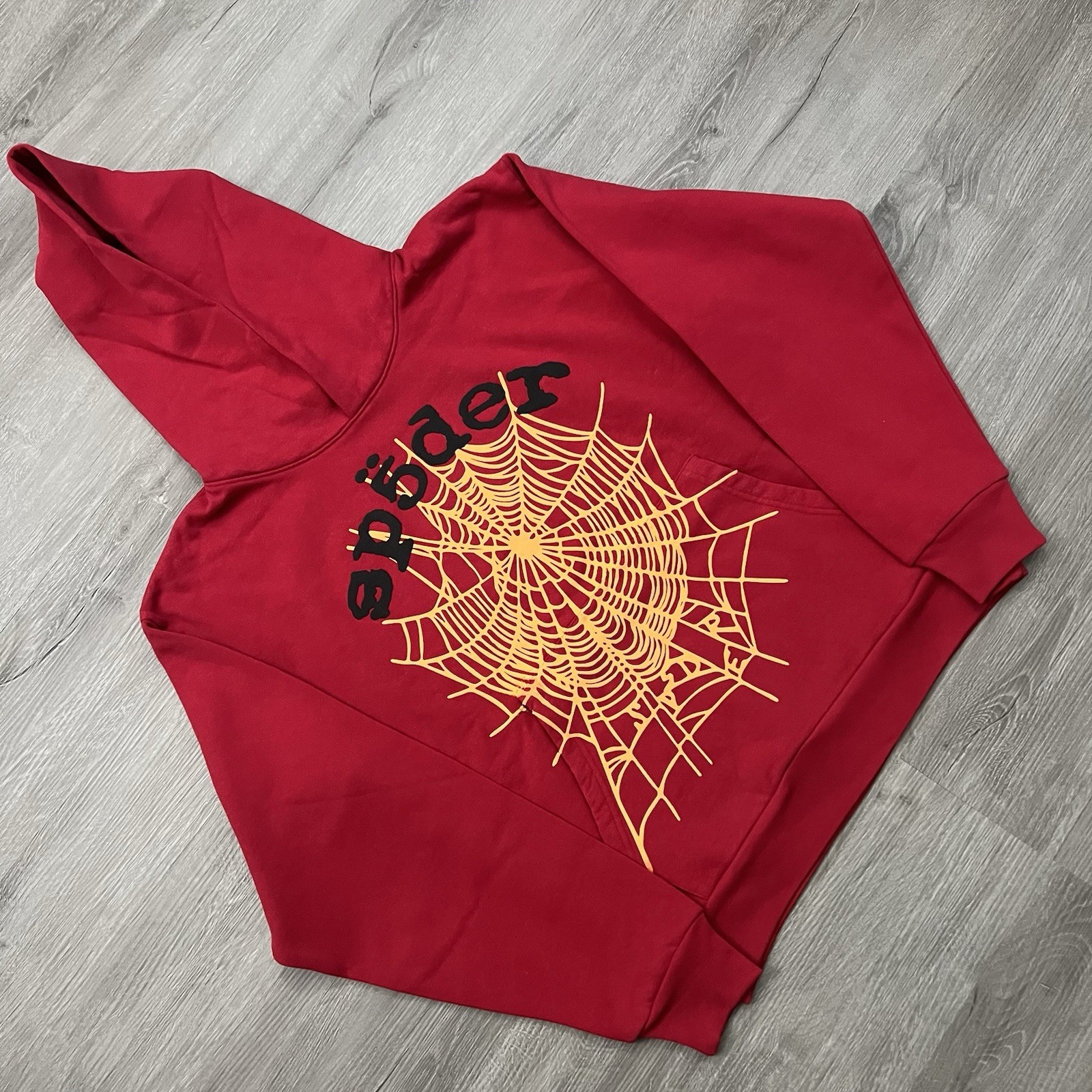 Sp5der Worldwide OG Web V2 Hoodie Size Medium Brand New