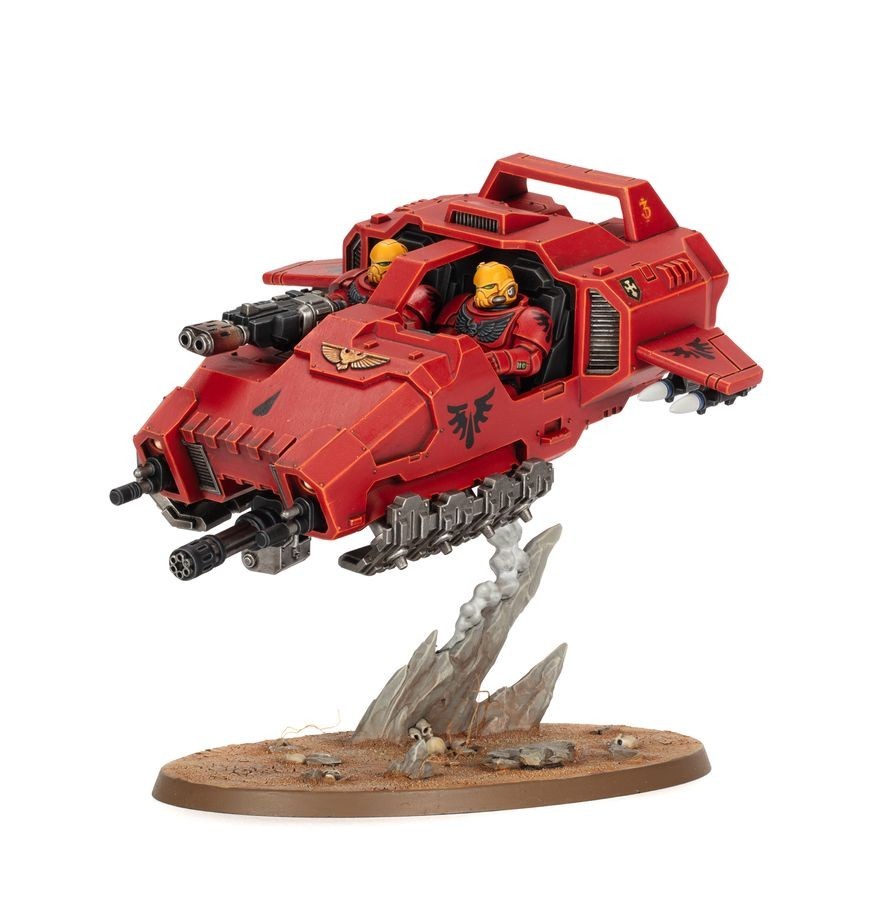 Warhammer 40K - Space Marine - Armageddon -Land Speeder - NOS - No box