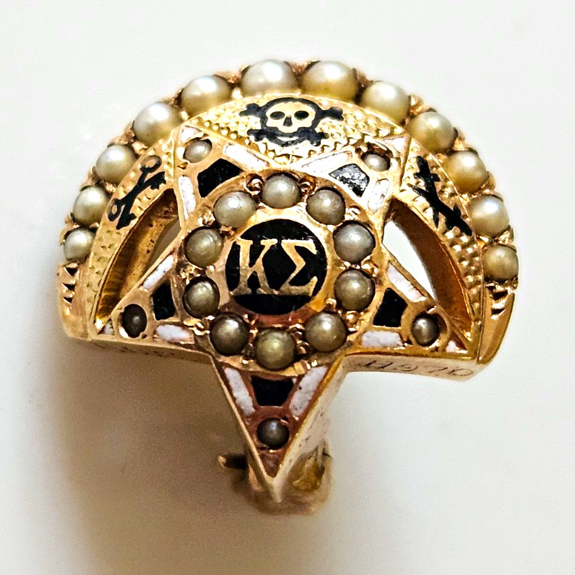 Antique 1917 14k Gold Kappa Sigma Fraternity Pin Badge – Swarthmore Paul Endicot