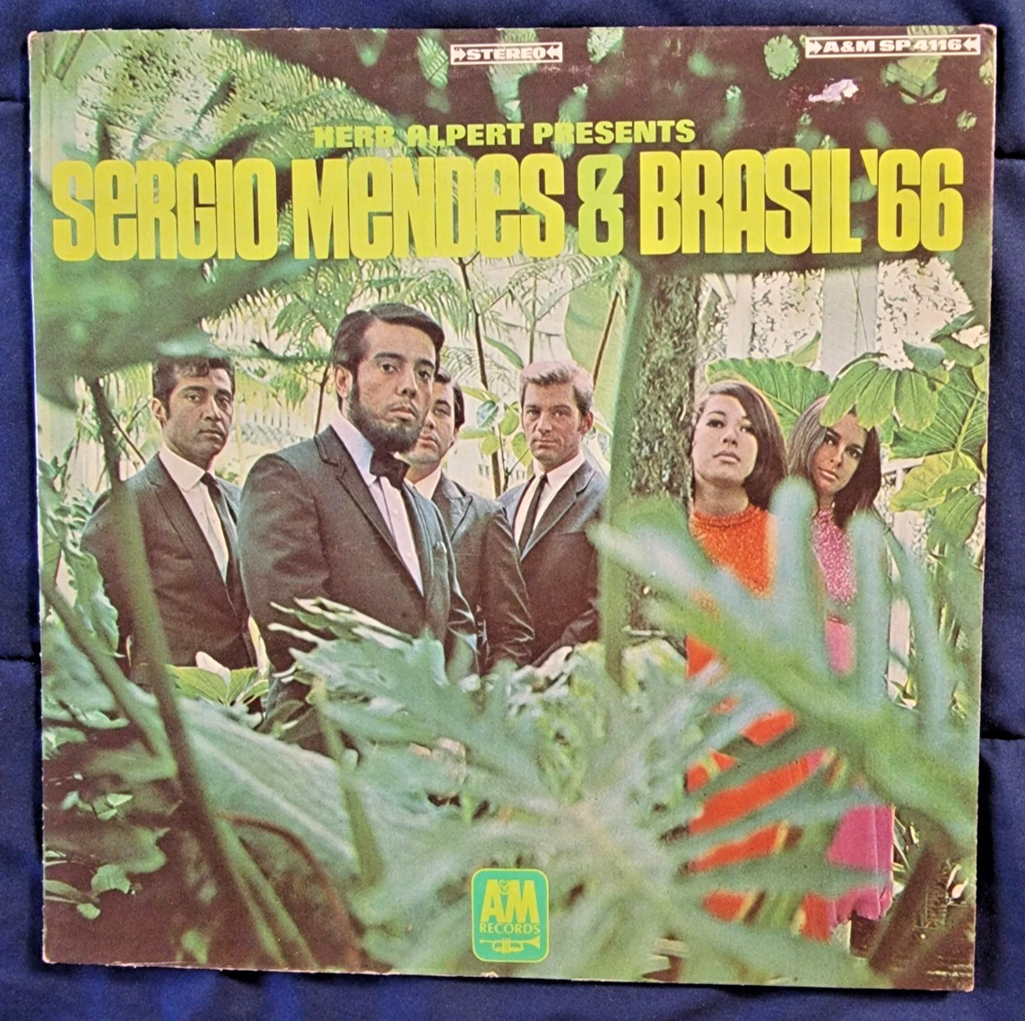 Sergio Mendes & Brasil '66 Herb Alpert Presents Vinyl LP A&M SP-4136 Played NM-