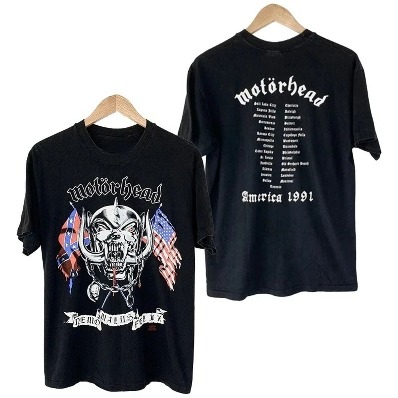 Motorhead Cotton Black T-Shirt – Iconic Heavy Metal Band Rock Punk Style Motorhead Cotton Black T-Shirt – Iconic Heavy Metal Band Rock Punk Style