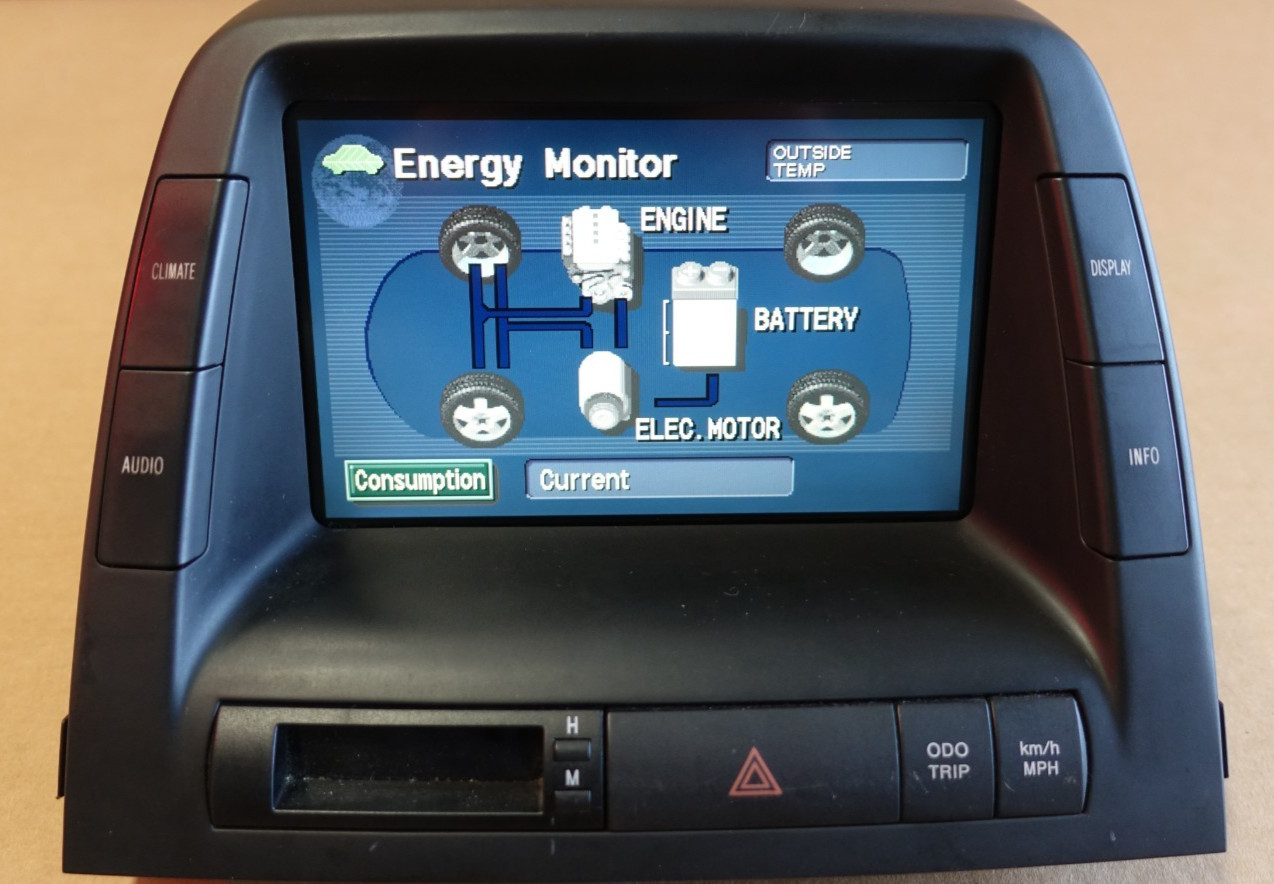 TESTED REFURBISHED 2007 Toyota Prius Radio SCREEN Info Display 86110-47081  OEM