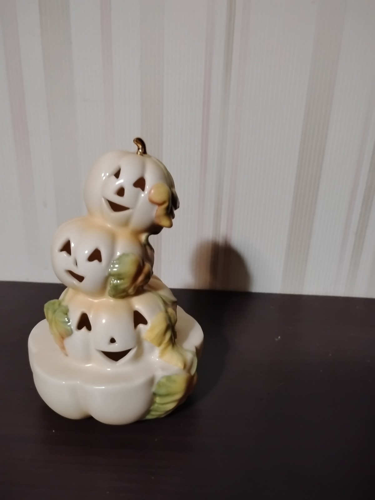 Halloween Lenox Stacked Happy Pumpkins
