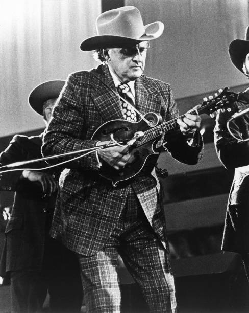 Bill Monroe Photo Of Bill Monroe 1970s Old Music Singer Band Photo