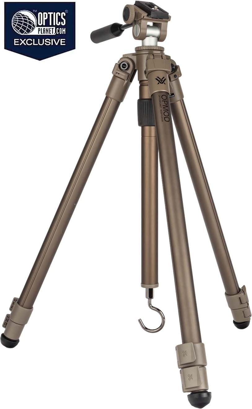 Vortex OPMOD High Country II Tripod, 11.3-62.5in, Tan, TR-HCY-OP