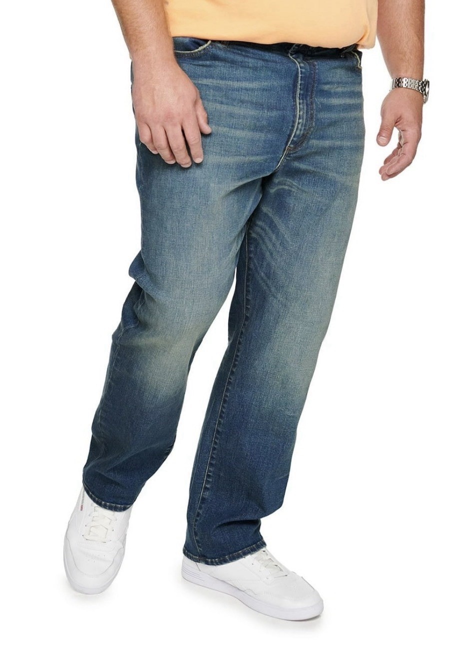 Lee Extreme Motion MVP Relaxed Fit Straight Leg Jeans Size 36x36 NWT