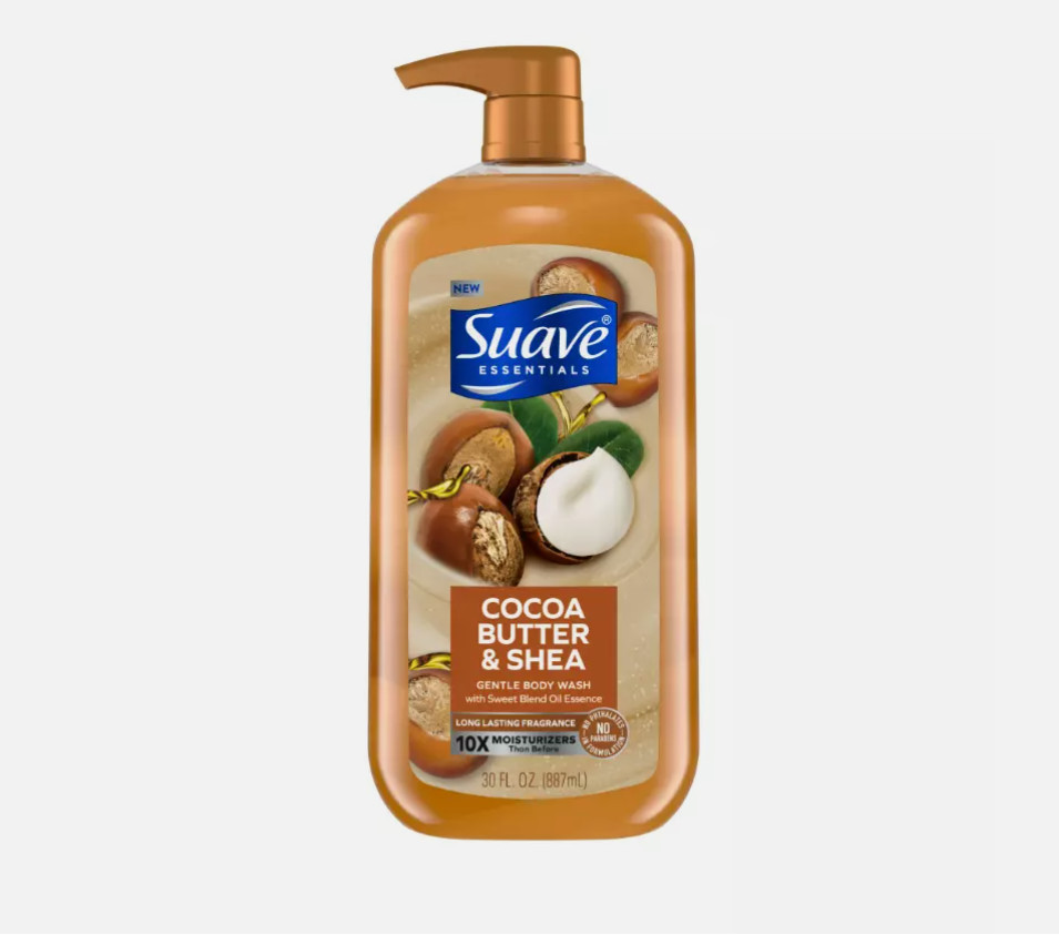 NEW  Suave Essentials Body Wash Ocean Breeze, 30 oz - 