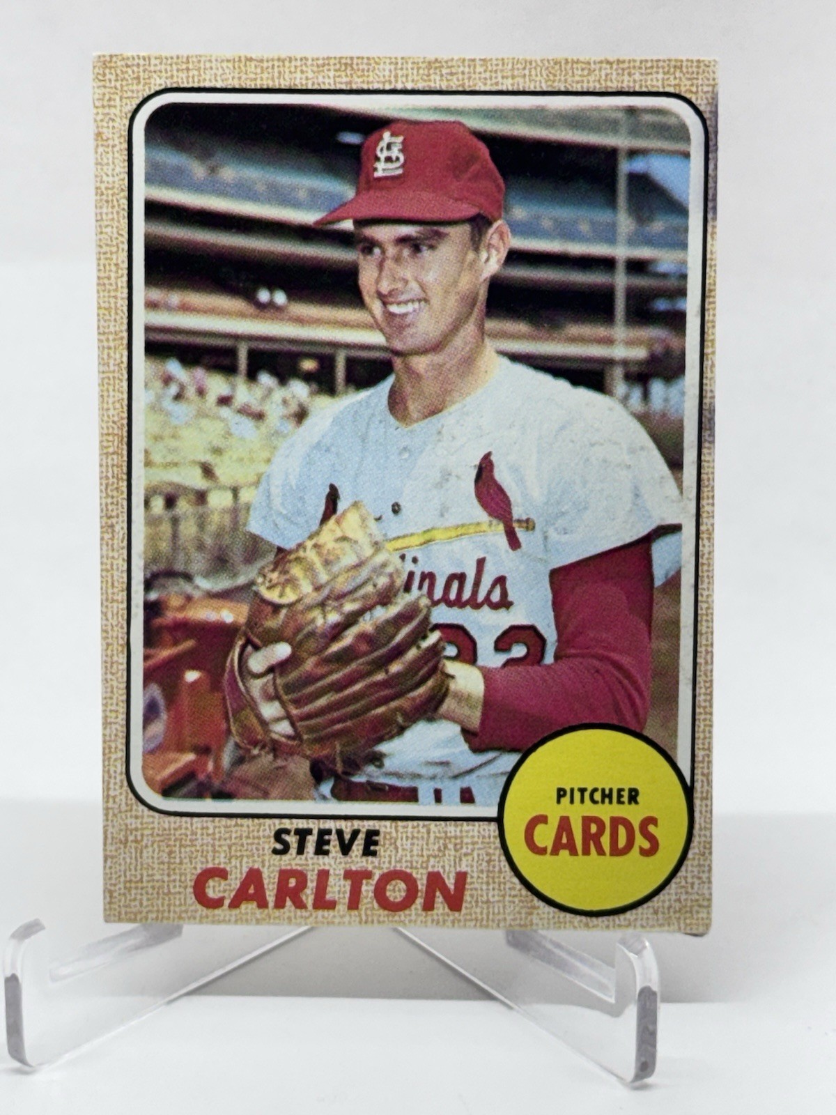 1968 Topps - Steve Carlton #408 mc93 1968 Topps - Steve Carlton #408 mc93