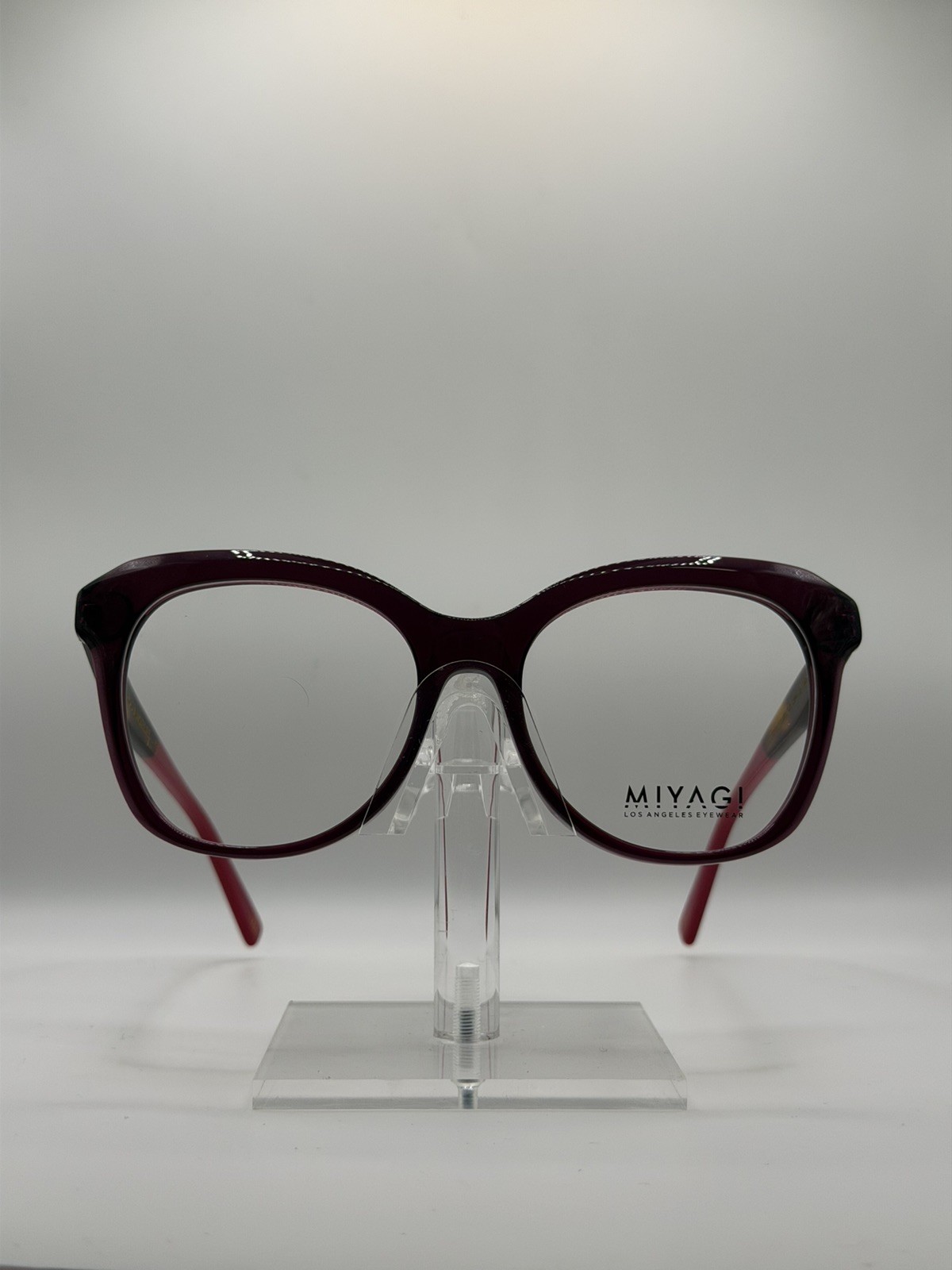 *NEW* Miyagi Cecilia 2704 Eyeglasses- Purple Havana