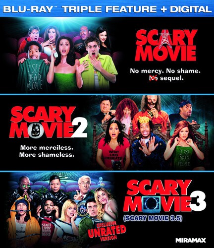 Scary Movie Triple Feature [New Blu-ray] 3 Pack, Amaray Case, Dubbed, Subtitle