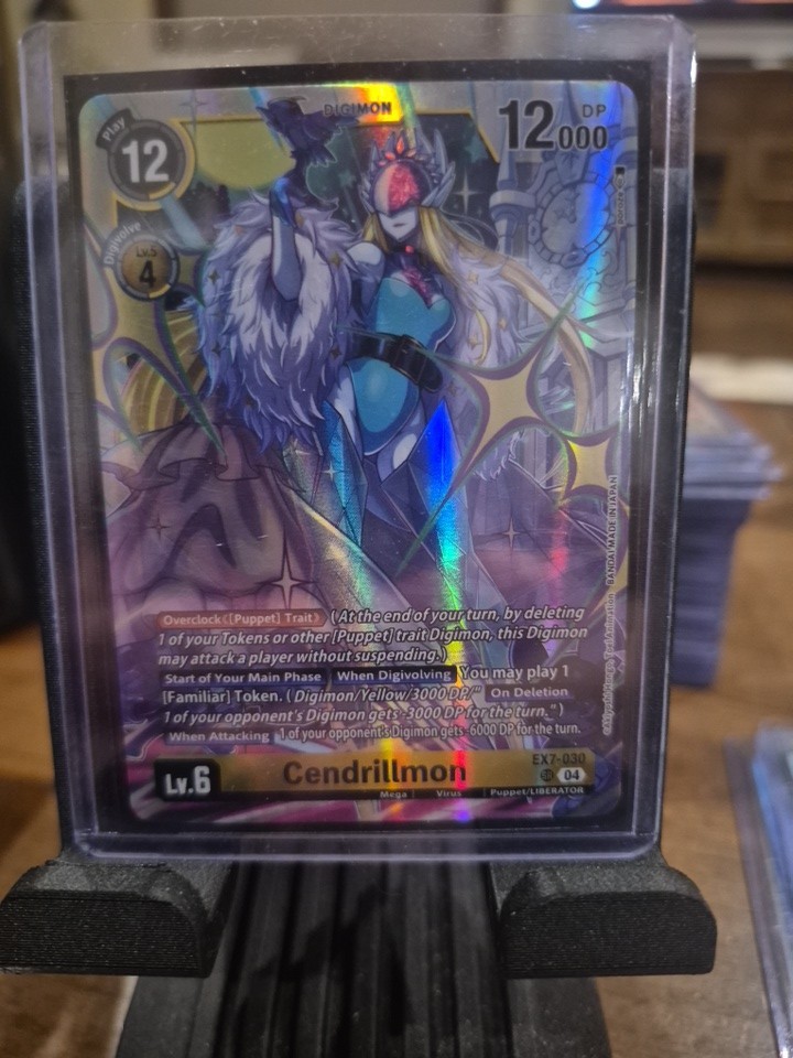 Digimon TCG EX-07 Cendrillmon EX7-030 SR NM Foil Digimon TCG EX-07 Cendrillmon EX7-030 SR NM Foil