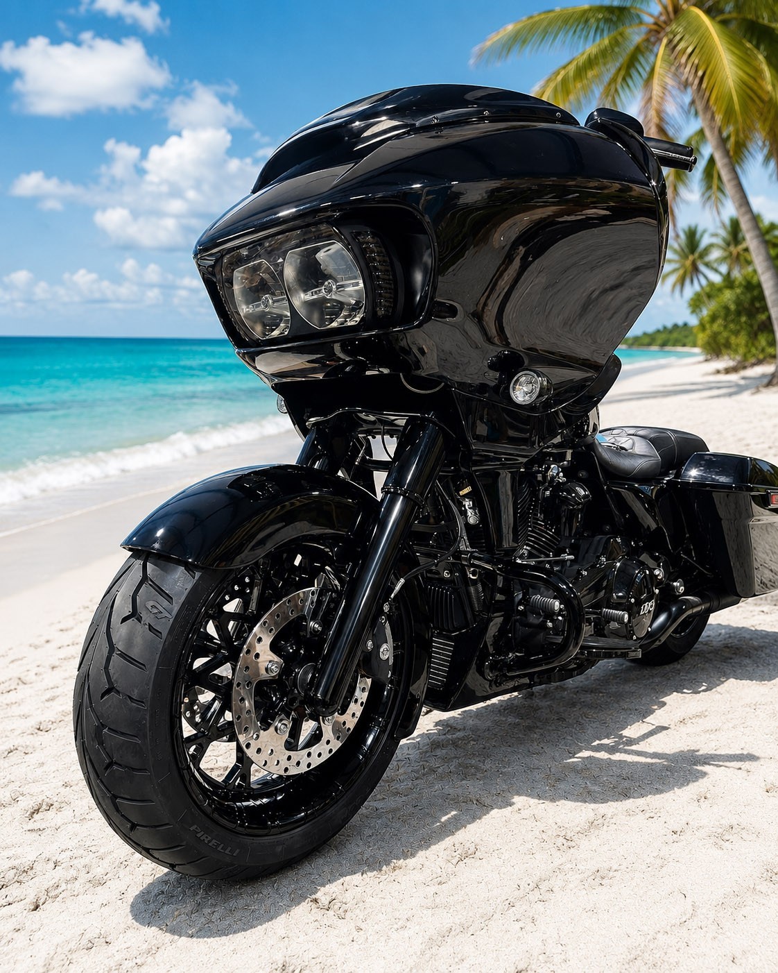 Street Glide Prodigy Fat Front Tire Kit 18 x 5.5  100% Made in the USA