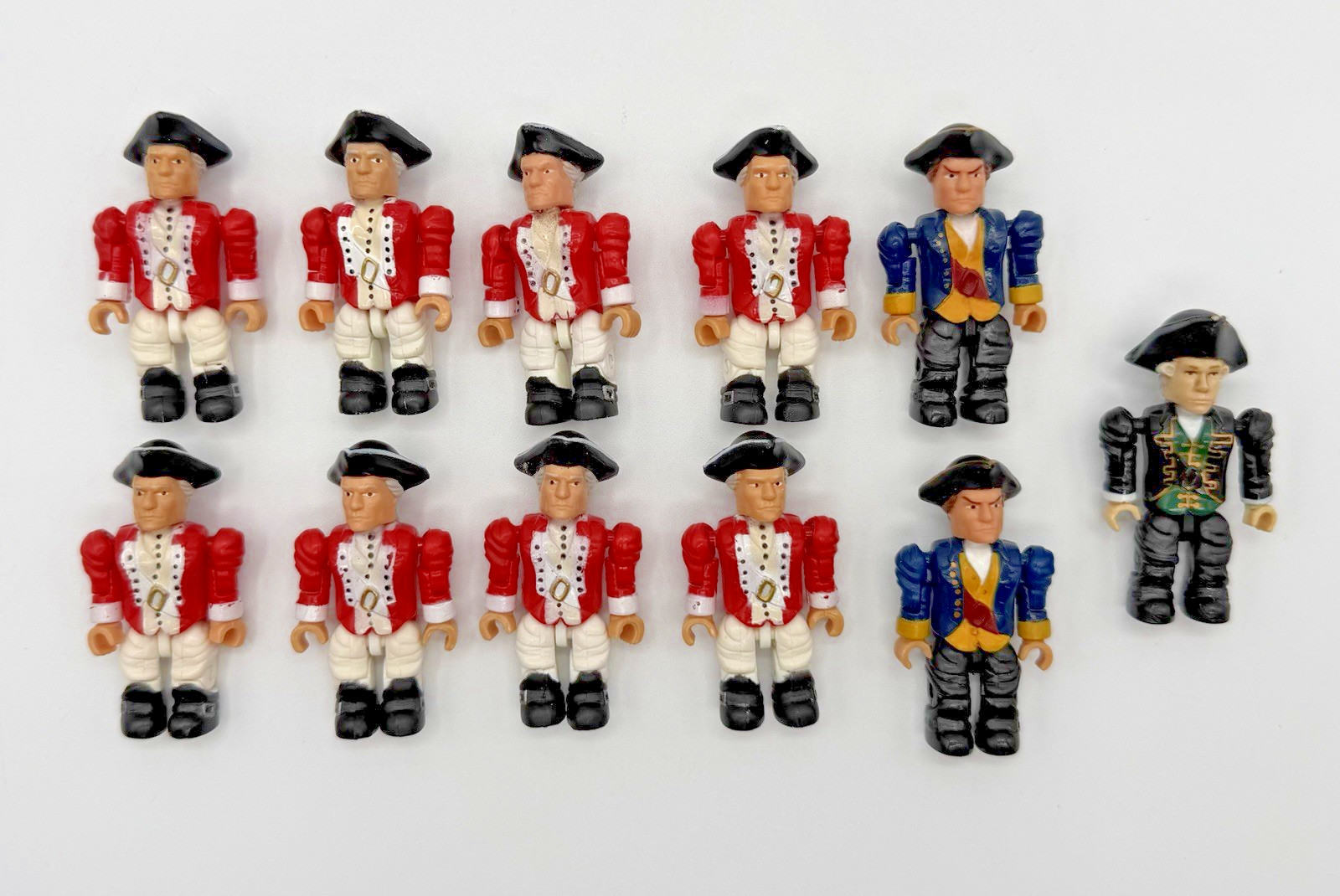 Mega Bloks Pirates of the Caribbean Port Royal 1016 British Redcoat Minifigures
