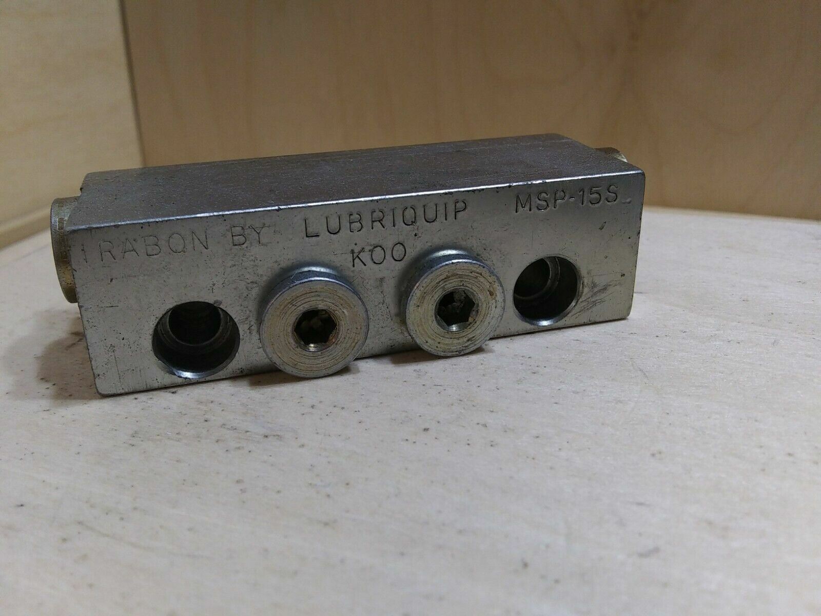 Lubriquip MSP-15S Hydraulic Block