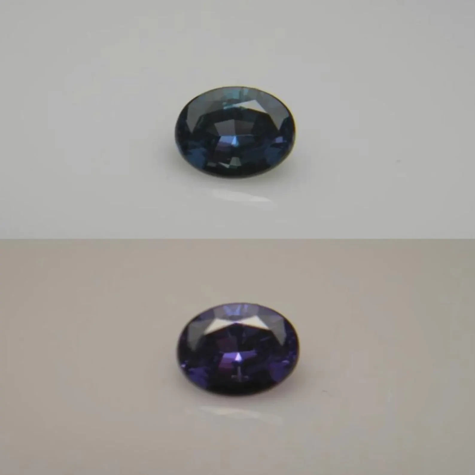 GIA 0.22ct NATURAL ALEXANDRITE gem BRAZIL color change greenish blue to purple