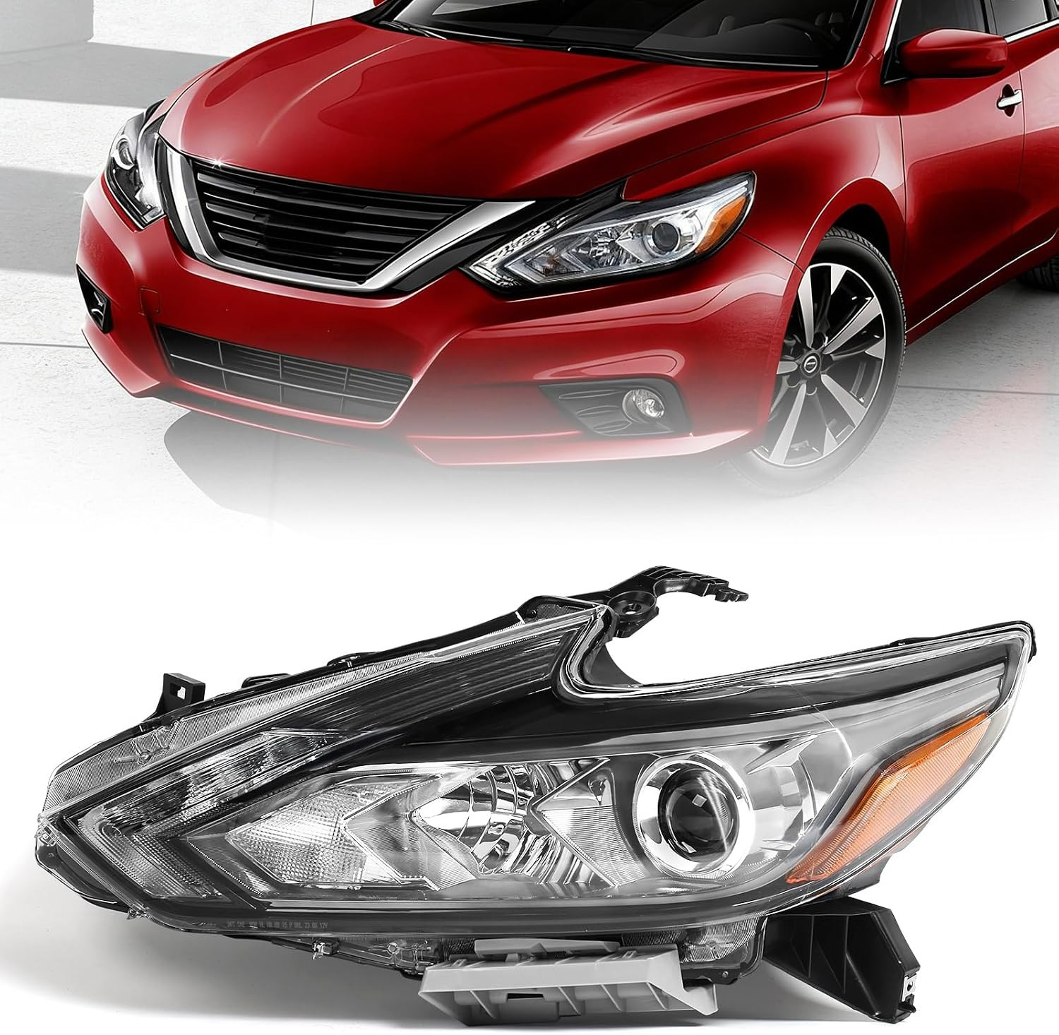 2016-2018 Nissan Altima Left Driver Side LED Headlight–Compatible Replacement 2016-2018 Nissan Altima Left Driver Side LED Headlight–Compatible Replacement