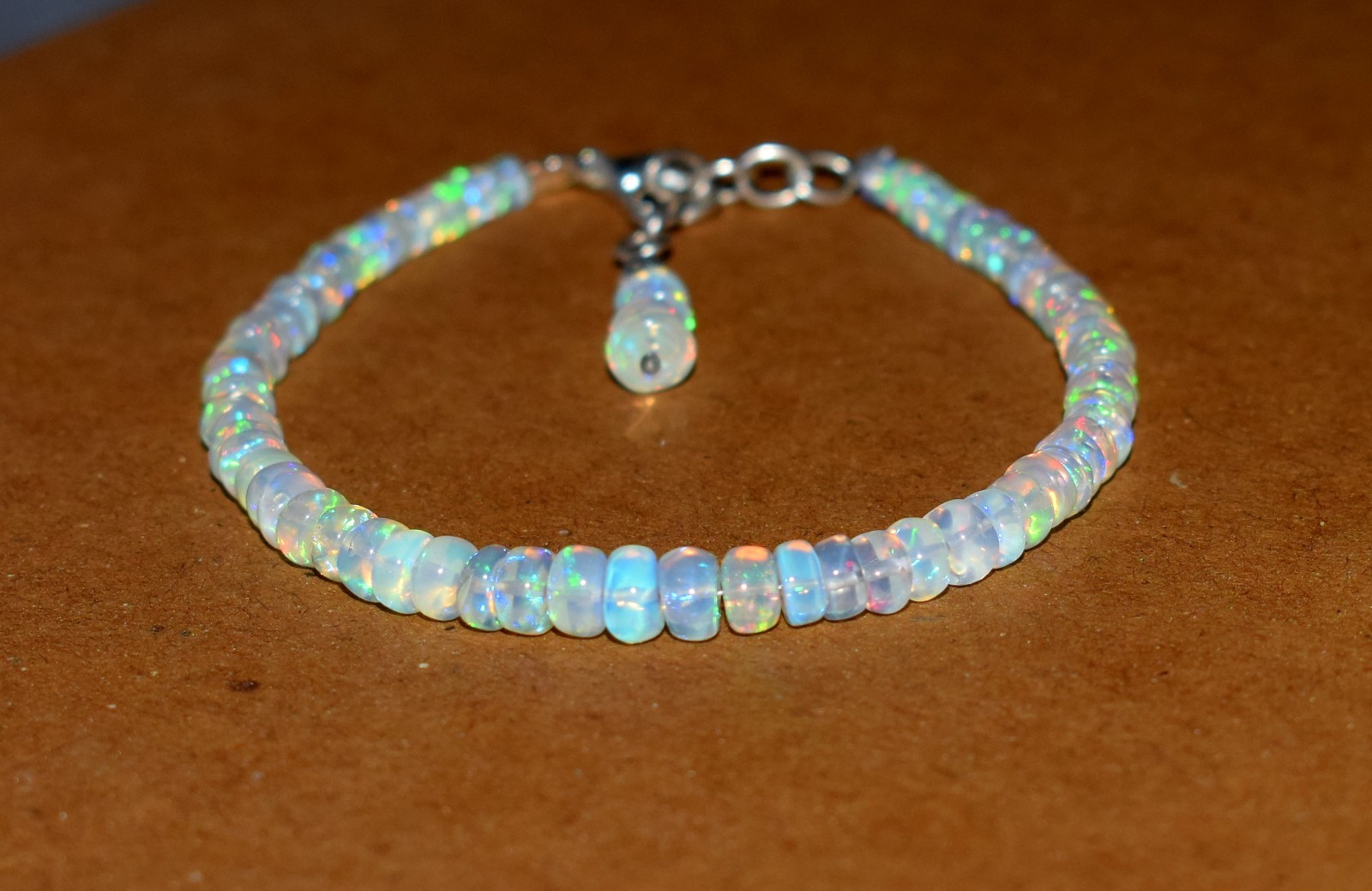 Natural Ethiopian Opal Wello Fire Opal Gemstone Beads 7.5 Natural Ethiopian Opal Wello Fire Opal Gemstone Beads 7.5