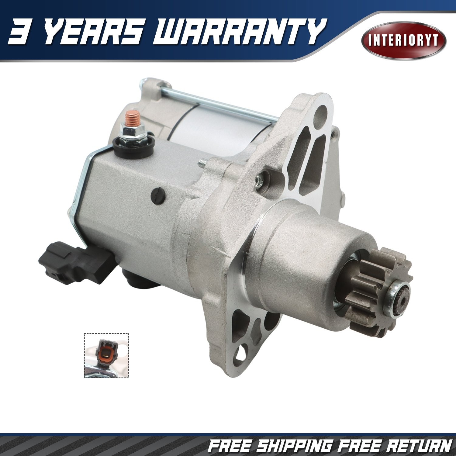Starter for 1998-2001 Camry 2.2L Avalon 1998-2004 Solara 1999-2003 Highlander