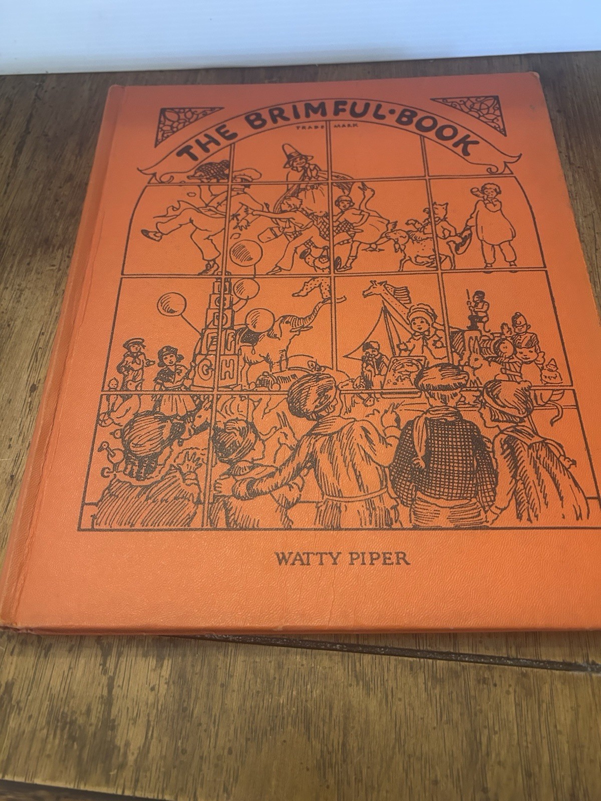 Vintage The Brimful Book 39th Edition Watty Piper Collection Mother Goose Rhymes