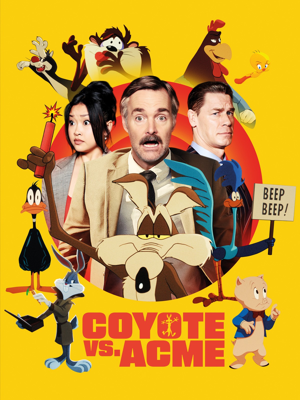 Coyote Vs. Acme (DVD) John Cena P.J. Byrne (UK IMPORT) (PRESALE 11/09/2026)