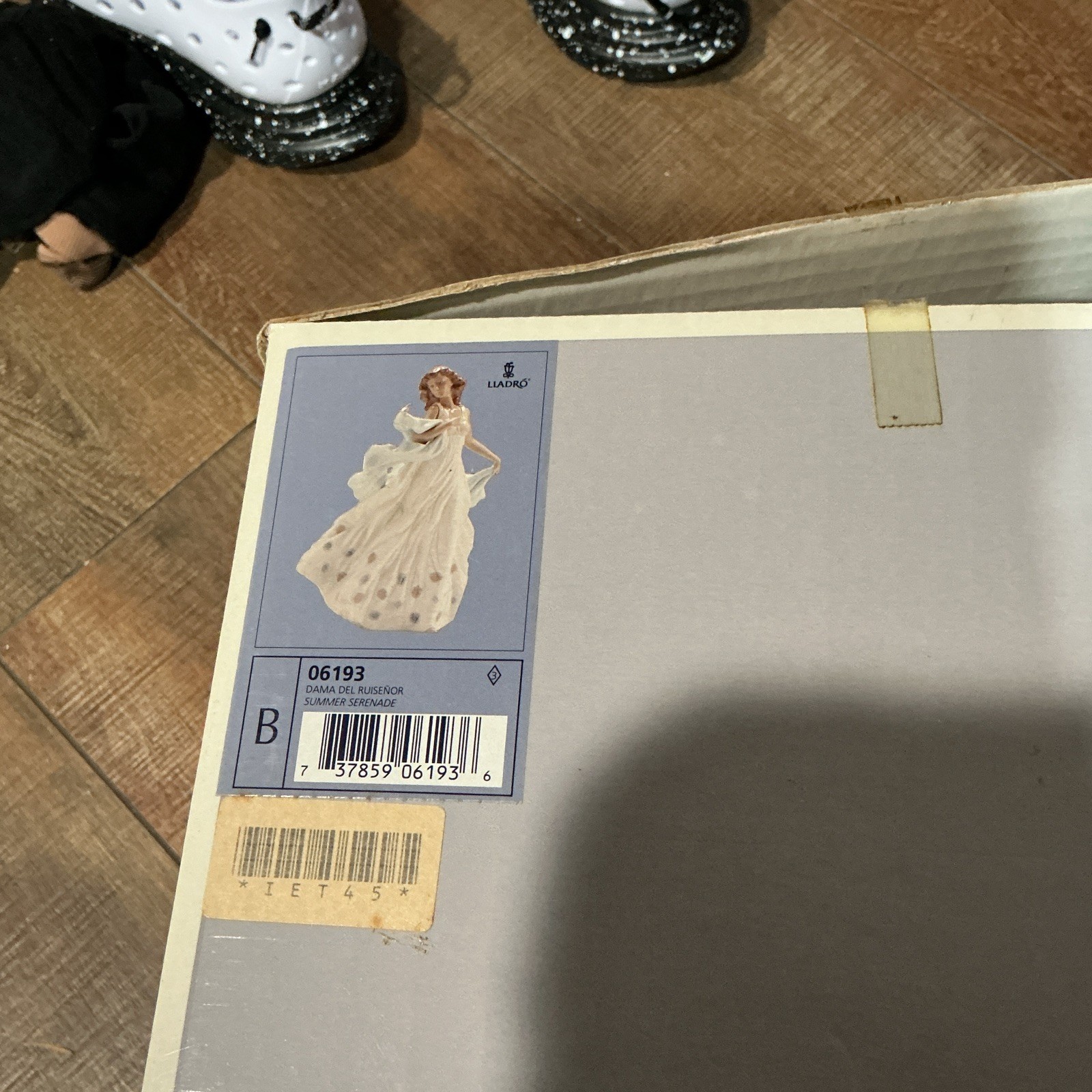 Lladro 6193 Summer Serenade Dama Del Ruisenor Woman Bird Figurine Retired Box