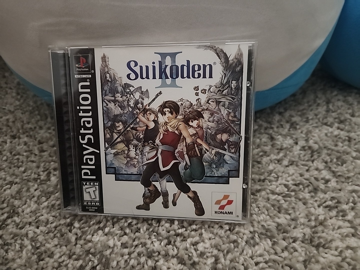 Suikoden II (Sony PlayStation 1, 1999) - With Manual - Black Label 
